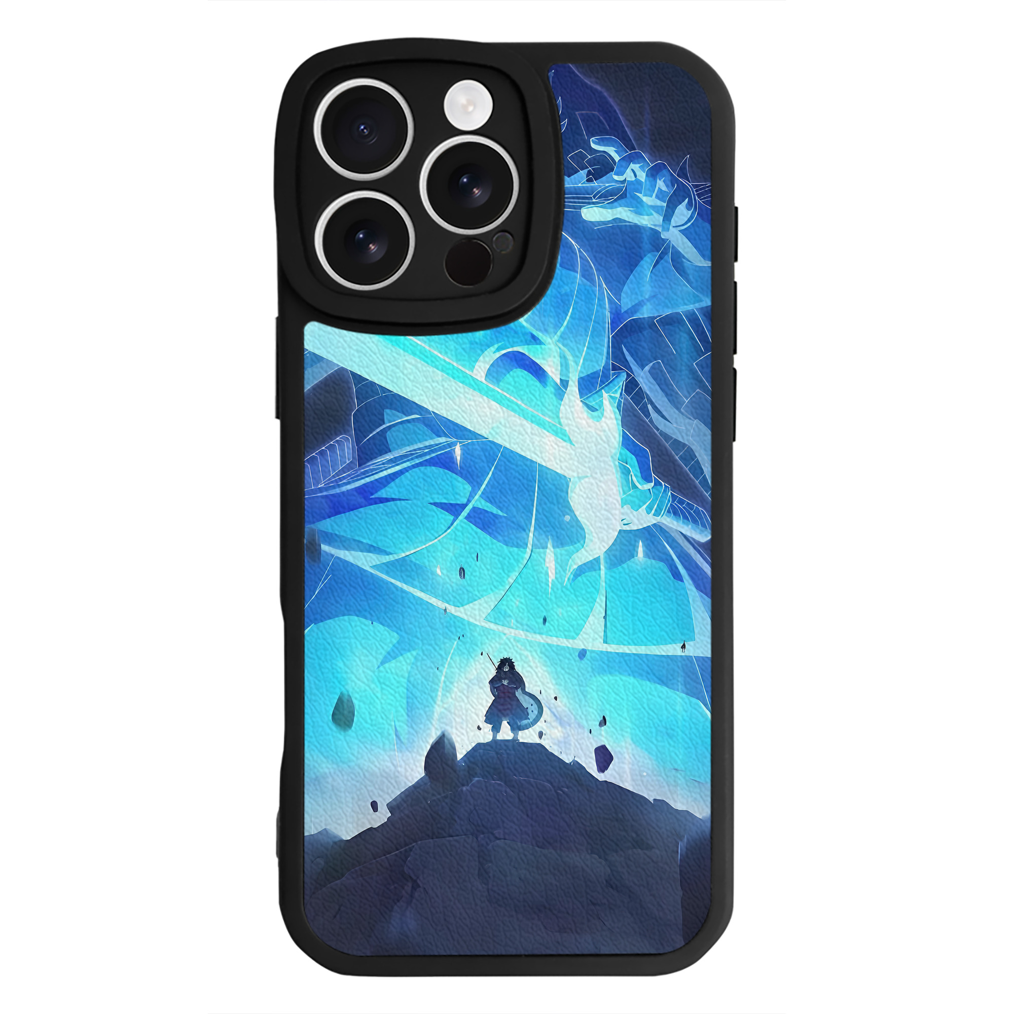 （画像用） NARUTO -ナルト- NARUTO -ナルト- 疾風伝 【iPhone 16シリーズ対応】シリコンスマホケース（レザー調） 材質：シリコン